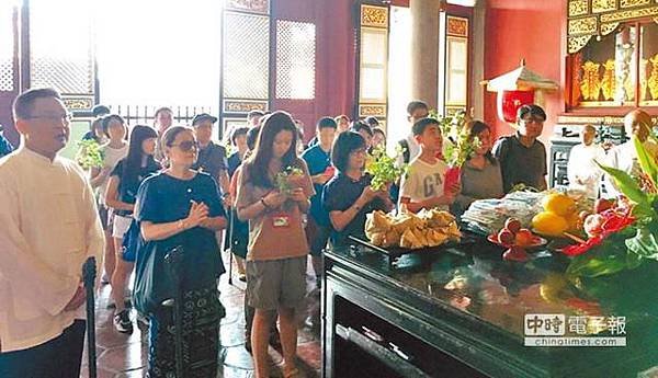 台北市孔廟/「登科及第·考生祈福」活動，並贈送「金榜題名狀元