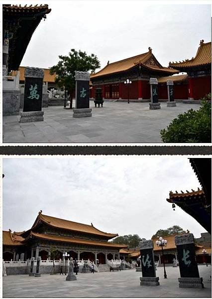 丘(邱)氏總祠河南堂文化園-坐北朝南，自北向南依次建有姜太公