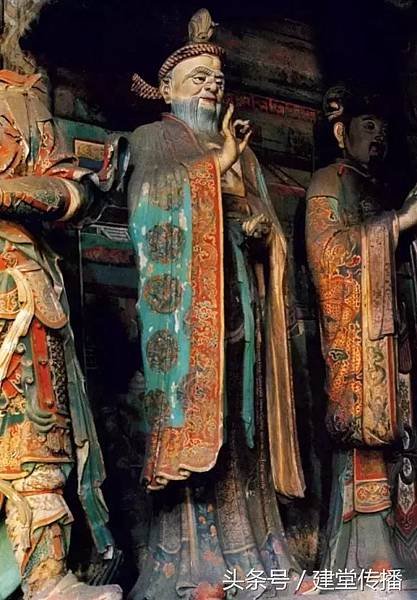 北京大慧寺明代1513年彩塑 二十八天神/1950年代為「2
