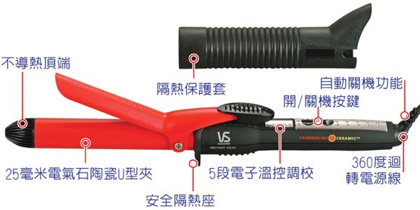 vs 25mm curling iron