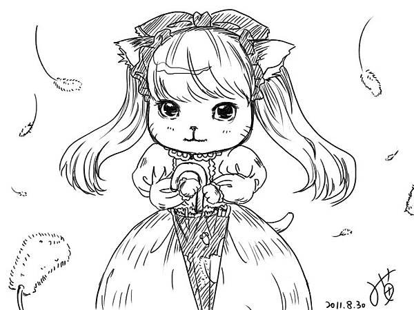 貓女孩