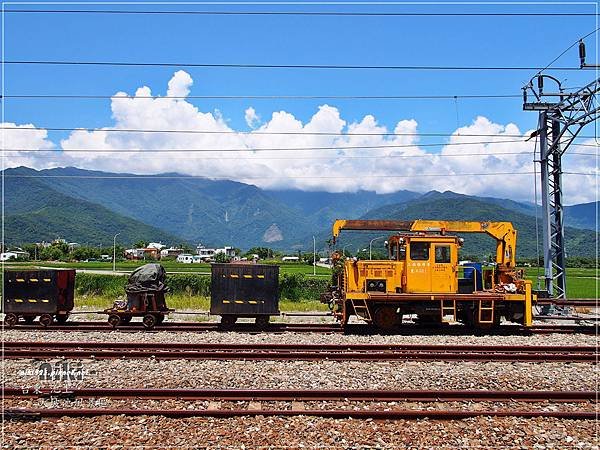 池上火車站.春一枝