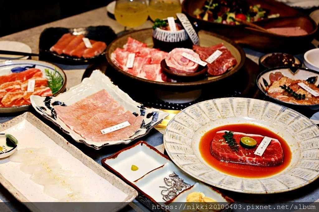 【台中高級燒肉推薦】敘禾燒肉｜美術館旁高級燒肉，桌邊服務、頂