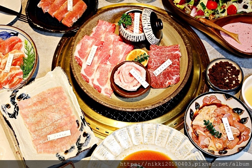 【台中高級燒肉推薦】敘禾燒肉｜美術館旁高級燒肉，桌邊服務、頂
