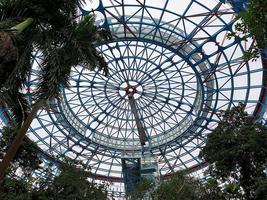 【台中】北區〉國立自然科學博物館植物園：熱帶雨林溫室