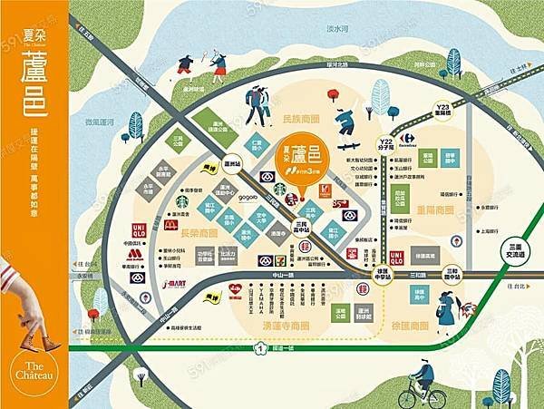 新北.夏朵蘆邑/預售屋/室內設計案 (九立方空間設計 lin