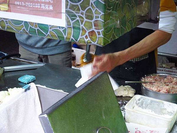 【台南新化】上海老爹蔥肉餅-特殊的新化燒餅