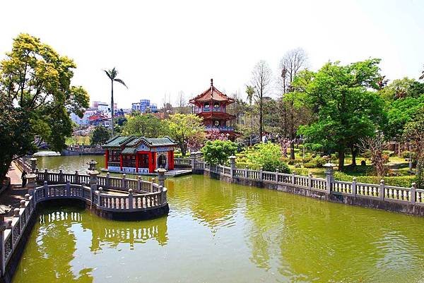 【林口櫻花】竹林山觀音寺-美麗的櫻花朵朵綻放