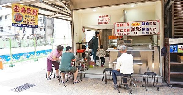 【基隆美食】崇安街10元鹹粥店-隱藏在巷弄裡，1碗只要10元的大份量鹹粥