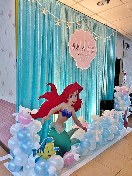 名家花苑新北市婚禮布置==20191102新中天美人魚午宴