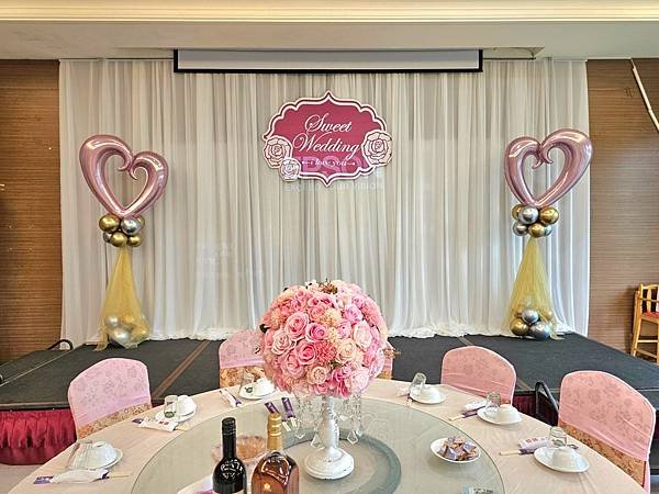 名家花苑新北市婚禮布置==20240615金山海灣