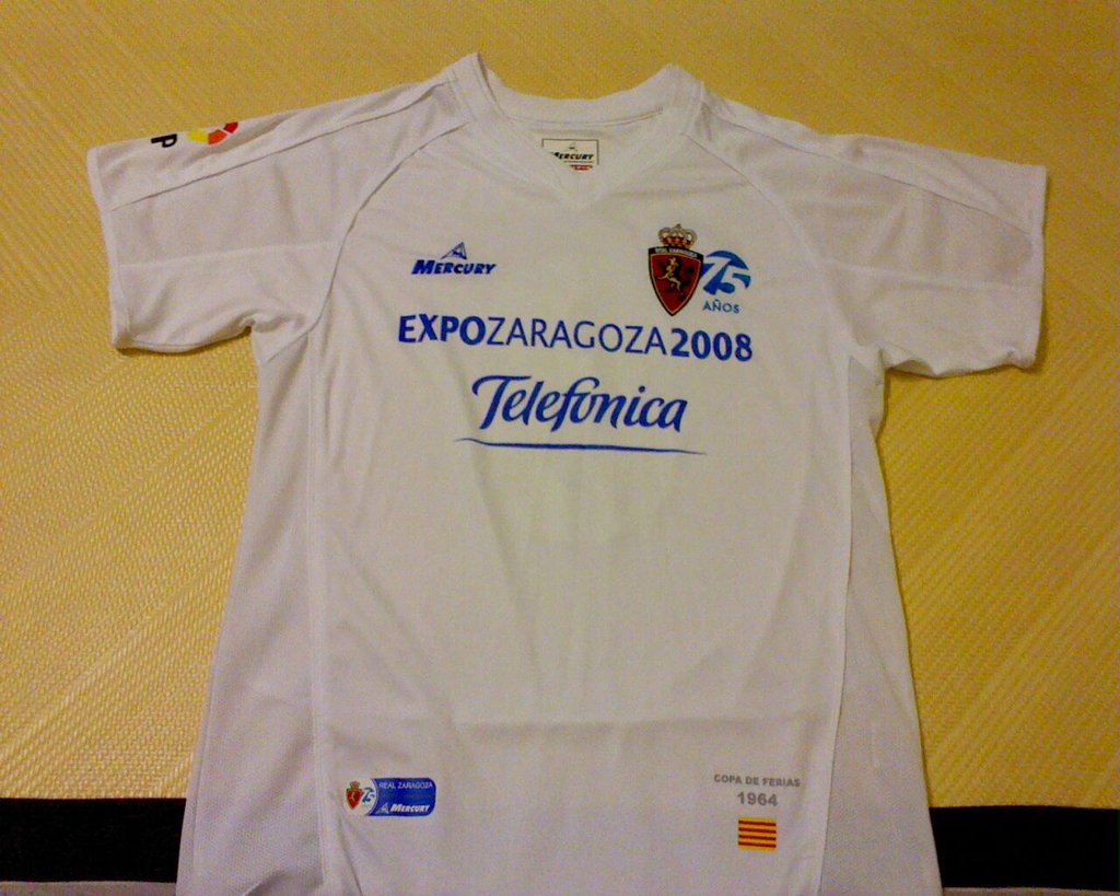 0708 REAL ZARAGOZA HOME S/S PABLO AIMAR 8