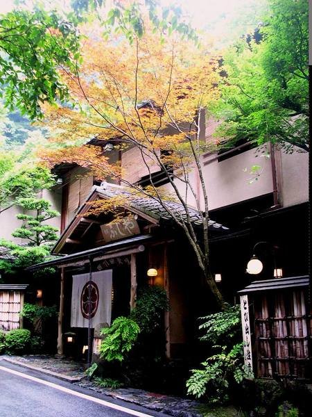 貴船神社前的餐廳