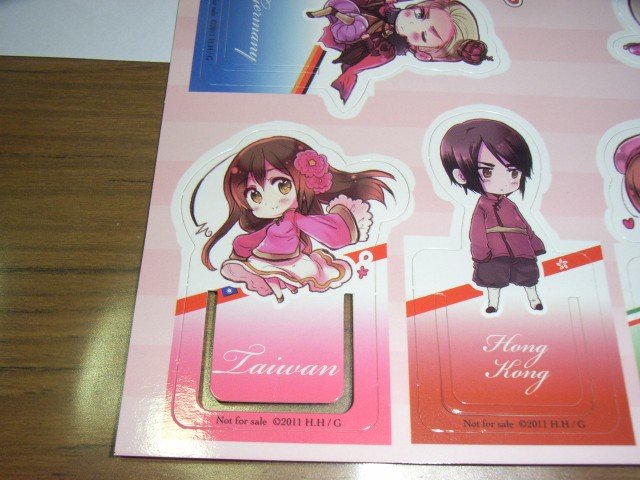 08.義呆利畫冊台版限定書籤特寫(台灣.香港).JPG