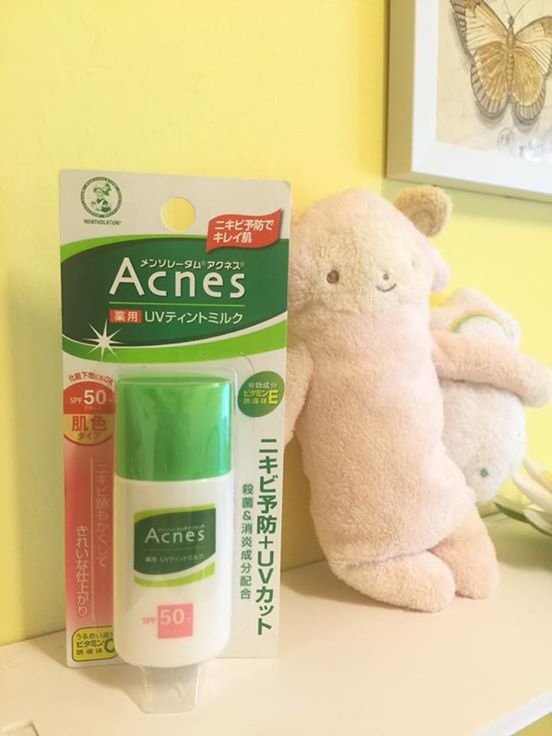 曼秀雷敦 Acnes 藥用UV潤色隔離乳 SPF50