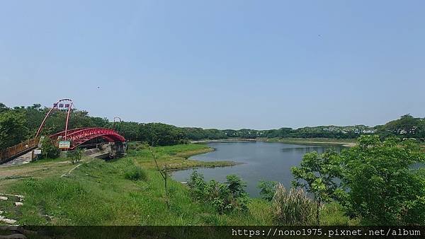 雲林斗六~紫藤湖/環湖步道/心型湖(20230501)