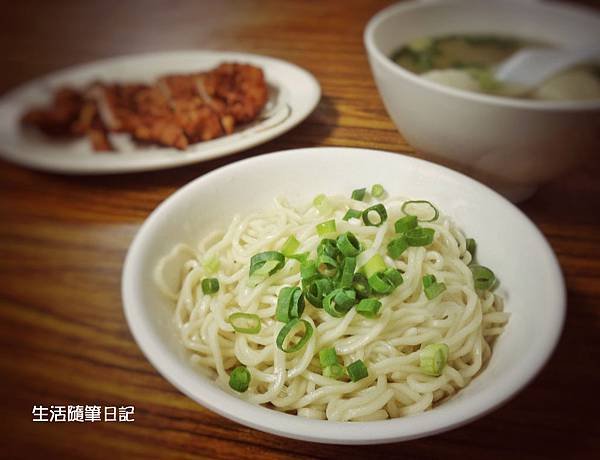 南門市場的福洲魚丸+傻瓜乾麵