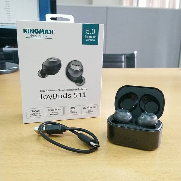 【好用嗎?】KINGMAX真無線藍牙耳機JoyBuds511