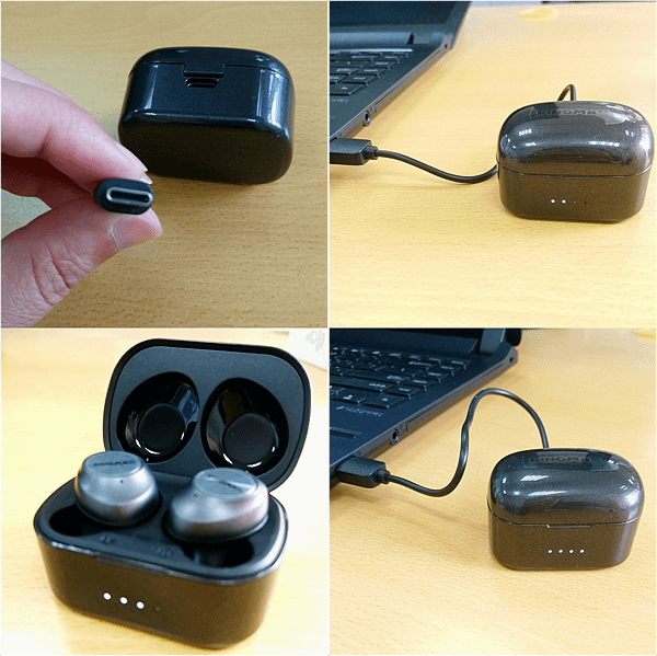 JoyBuds511 充電及電力顯示