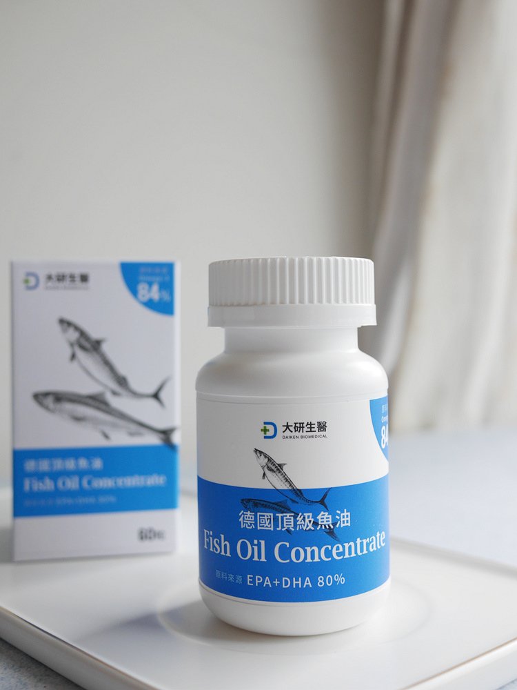 魚油推薦◆大研生醫 德國頂級魚油◆高濃度Omega-3深海魚油~陳美鳳推薦的大研生醫魚油評價！