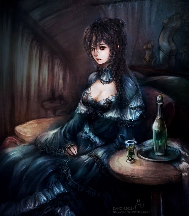 哀傷的迪德麗(苦艾酒?)