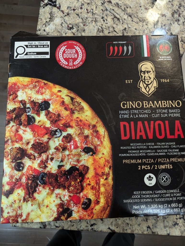 美食分享 Costco Gino Bambino DIAVO