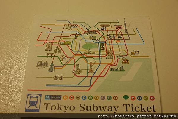 裝Tokyo Subway Ticket的東西.JPG