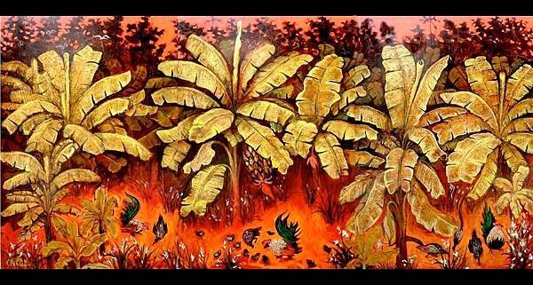 2.Banana-garden-120x240cm.lacquer.jpg