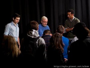 John-G.-Avildsen-speaking-with-students