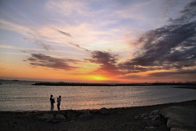 鎮海公園夕陽-9.JPG - 東港鎮海公園夕陽