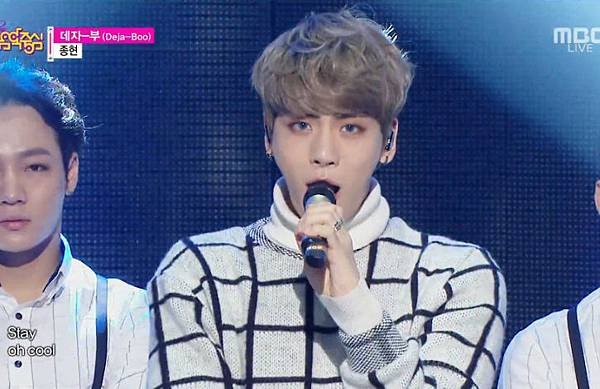 150131 Music Core-JONGHYUN (종현) - Deja-Boo (데자-부)