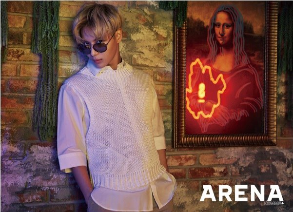 Taemin in ARENA HOMME March 2016