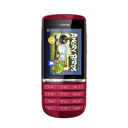 Nokia Asha 300少數內建Angry Birds的手機之一.jpg