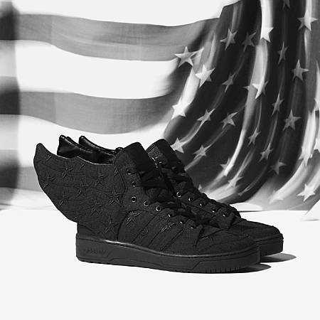 A$AP Rocky x adidas Originals by Jeremy Scott JS WINGS 2.0 BLACK FLAG 聯名鞋款全球9月28日全球同步上市