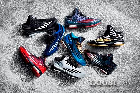 6.adidas Crazylight Boost本次推出多元配色，全面提升極致迅捷表現