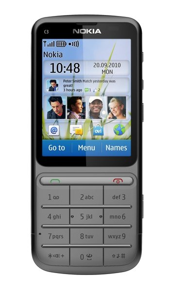 Nokia C3 將觸控螢幕和經典的手機鍵盤完美結合