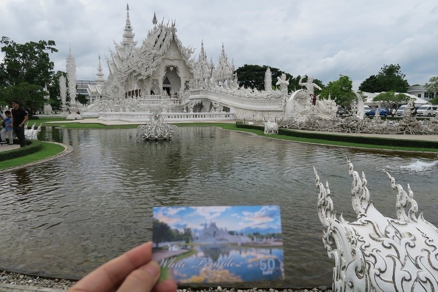 ตำบล ป่าอ้อดอนไชย Wat Rong Khun白廟