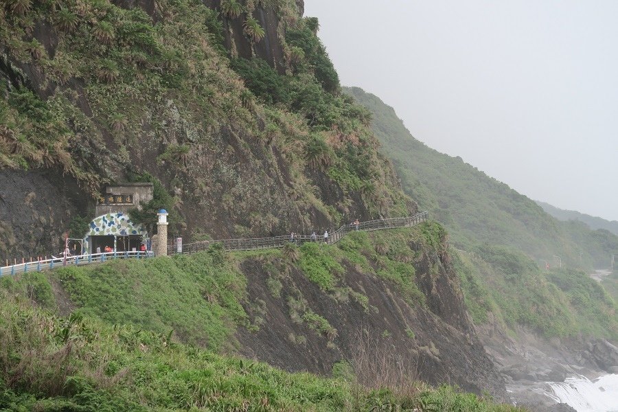 親不知子海上古道