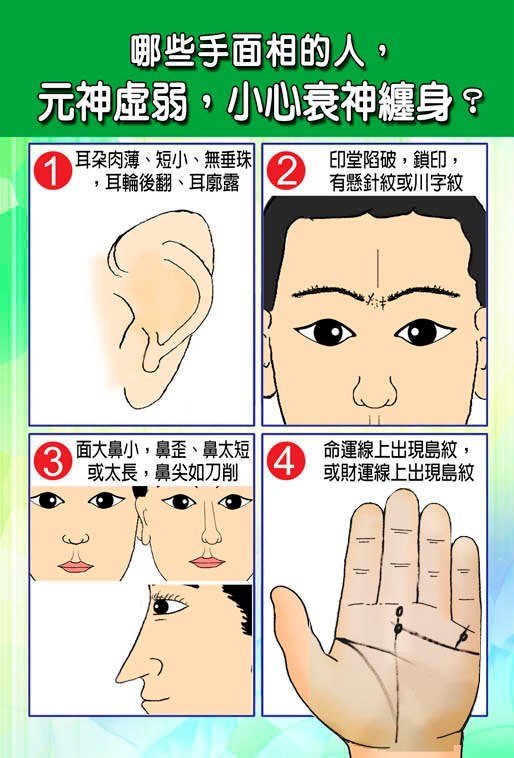 元神虛弱小心衰神纏身