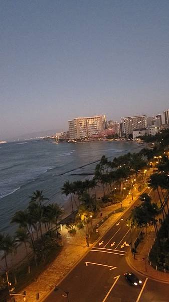 歐胡島Day8-清晨的Waikiki beach