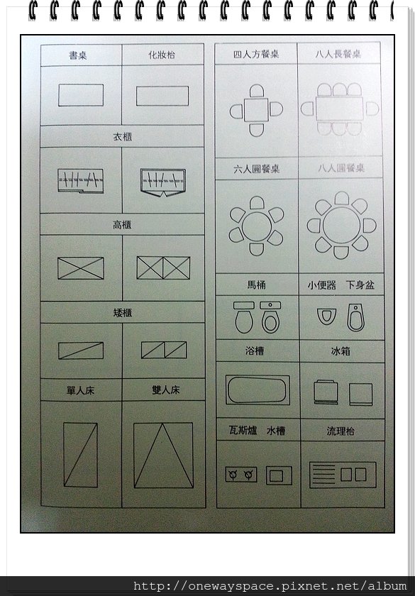 傢俱符號