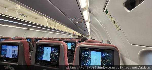 國泰航空A321NEO經濟艙 Cathay Pacific 