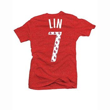 Jeremy Lin Women&apos;s Tri Blend Name &amp; Number T-Shirt