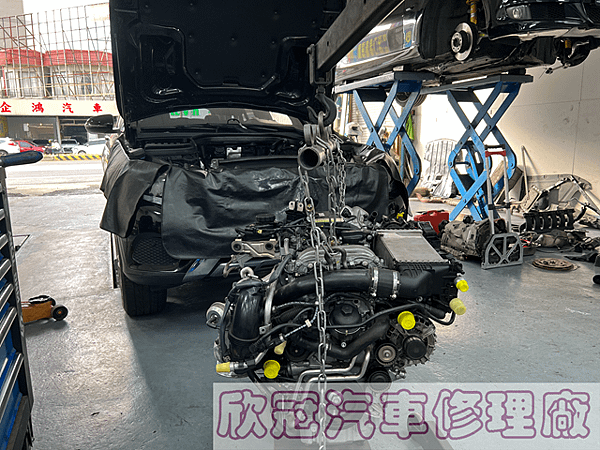 BENZ X253 GLC300 - 引擎抖動、鍛造活塞更換