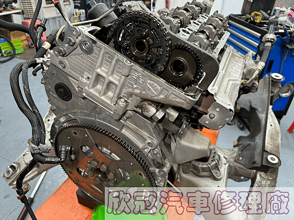 BMW F11 520d - N47正時鍊條更換、DPF積碳