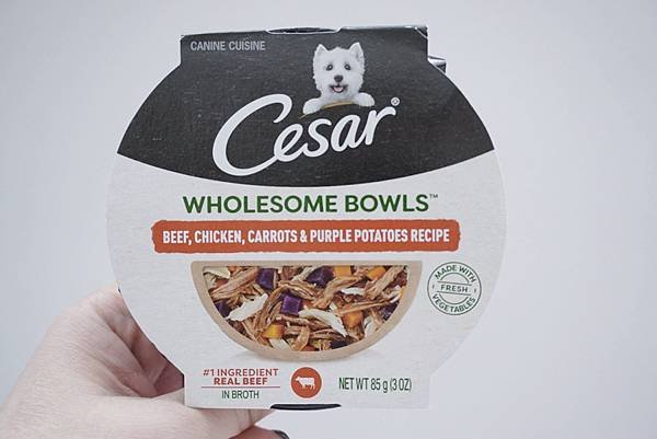 【成犬飼料推薦】即開即食~Cesar 西莎鮮肉主食碗 ♥ 真