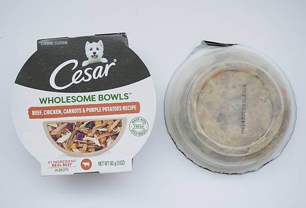【成犬飼料推薦】即開即食~Cesar 西莎鮮肉主食碗 ♥ 真