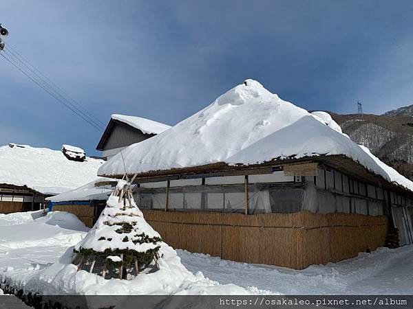 2019冬日本D7.3 大內宿 日本三大茅葺聚落 山形屋大蔥