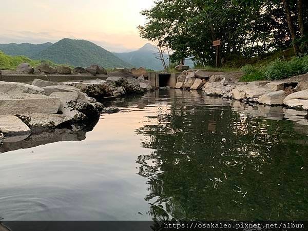 2019夏北海道D8.4 屈斜路湖 和琴半島 露天溫泉風呂