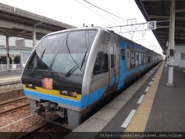 14日本D3.1 松山→麵包車人列車(特急しおかぜ)→多度津